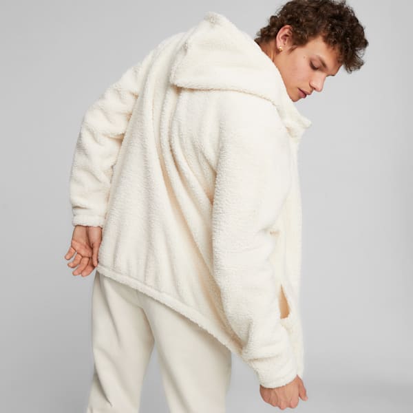 Sudadera sherpa hombre shop